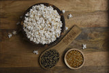 Amish Country Popcorn | 3-2 lb Bags | Baby White Popcorn Kernels | Old Fashioned, Non-GMO and Gluten Free (3-2 lb Bags)