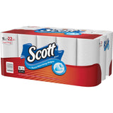 Scott 36371 Choose-A-Sheet Mega Roll Paper Towels, 1-Ply, White, 102 per Roll (Case of 28 Rolls)