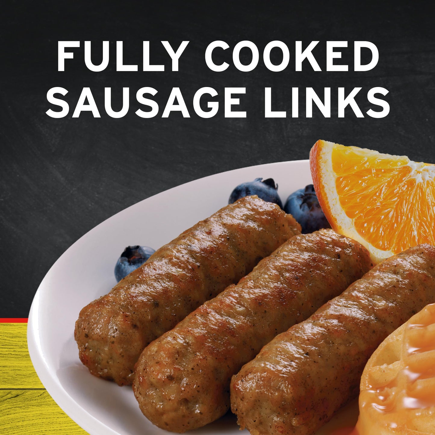 Banquet Brown 'N Serve Vermont Maple Fully Cooked Sausage Links, Frozen Breakfast, 6.4 oz.