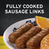 Banquet Brown 'N Serve Vermont Maple Fully Cooked Sausage Links, Frozen Breakfast, 6.4 oz.