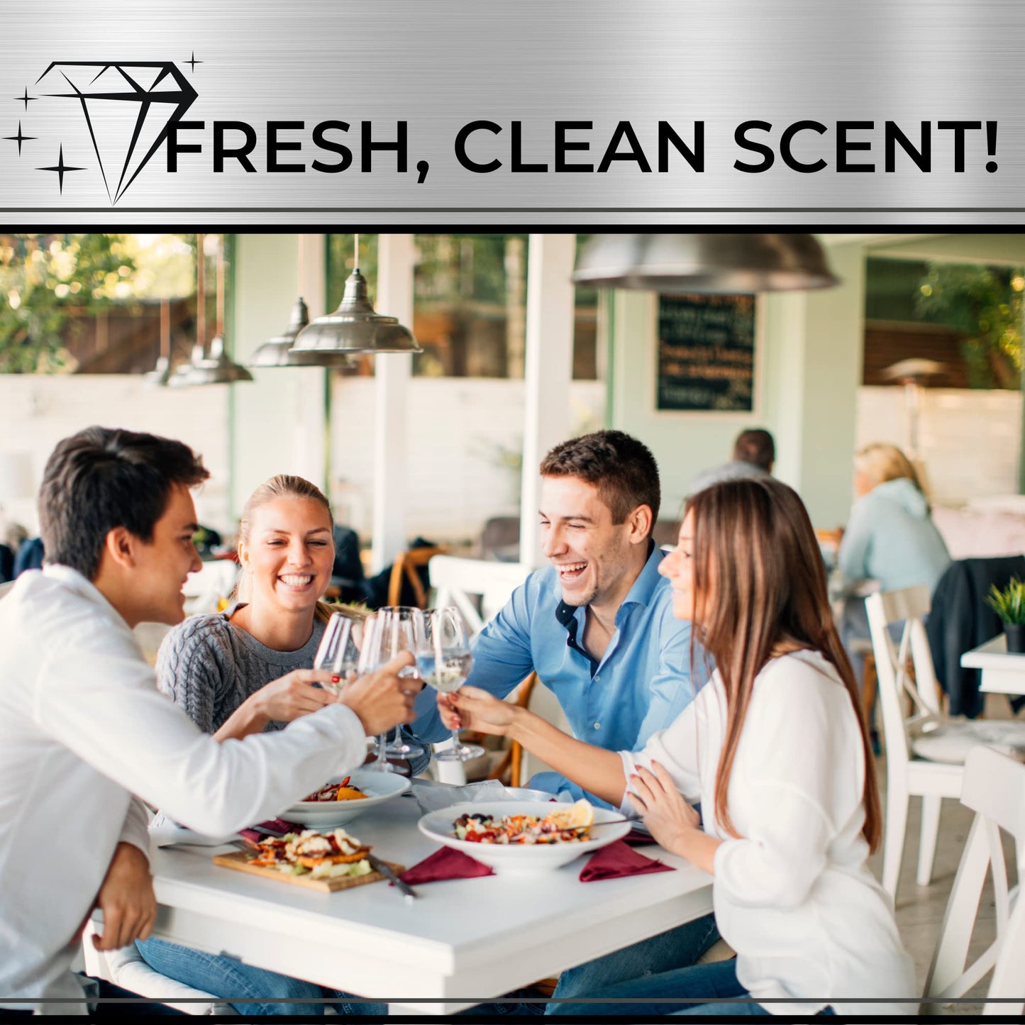 Restaurant Bio-Deodorizing Floor Cleaner - Heavy Duty Commercial Concentrated Enzyme Degreaser and Odor Eliminator for Mopping Tile, Laminate
