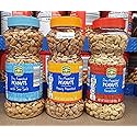 Southern Grove Dry Roasted Peanuts with Sea Salt Dry Roasted Peanuts Honey Roasted and Dry Roasted Peanuts Unsalted 16 Ounces