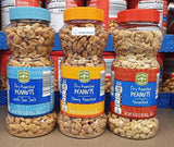Southern Grove Dry Roasted Peanuts with Sea Salt Dry Roasted Peanuts Honey Roasted and Dry Roasted Peanuts Unsalted 16 Ounces