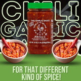 Asian Chili Sauce Bundle. Includes Two-18 Oz of Hoy Fong Chili Garlic Sauce Food Comes with Good For My Home Box! Sauces, Dipping, Marinades,