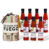 The Good Hurt Fuego, Hot Sauce Sampler Gift Set in Original Packaging, Flavors Includes Habanero, Ghost Pepper, Smoky Bourbon, Hot Sauce Variety Pack