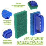 EPLZON 5 Pack Electric Cleaning Brush Pad Kitchen Bathroom Household Cleaning Pad Swimming Pool Wall Cleaning Brush Heavy Duty Griddle Scrubber