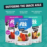 Wild Fox Trail Mix - Healthy Plant-Based Snack Made With Pure Avocado Oil And No Refined Sugar Or Seed Oils Ideal For Vegan Gluten-Free And Paleo