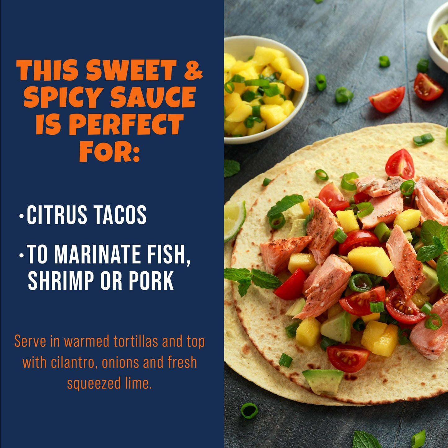 Ortega Chipotle Pineapple Taco Sauce, Sweet and Spicy Sauce and Marinade, 8 Ounce