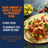 Ortega Chipotle Pineapple Taco Sauce, Sweet and Spicy Sauce and Marinade, 8 Ounce