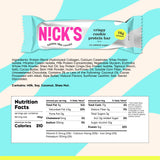 N!CK'S Protein Bars Crispy Cookie Chocolate - 12-Count Box | High Protein, Low Calories, Low Carbs, Keto Friendly, No Added Sugar (12 bars x 50g)