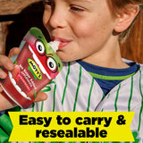 Mott's No Sugar Added Strawberry Applesauce, 3.2 oz clear pouches, 12 count