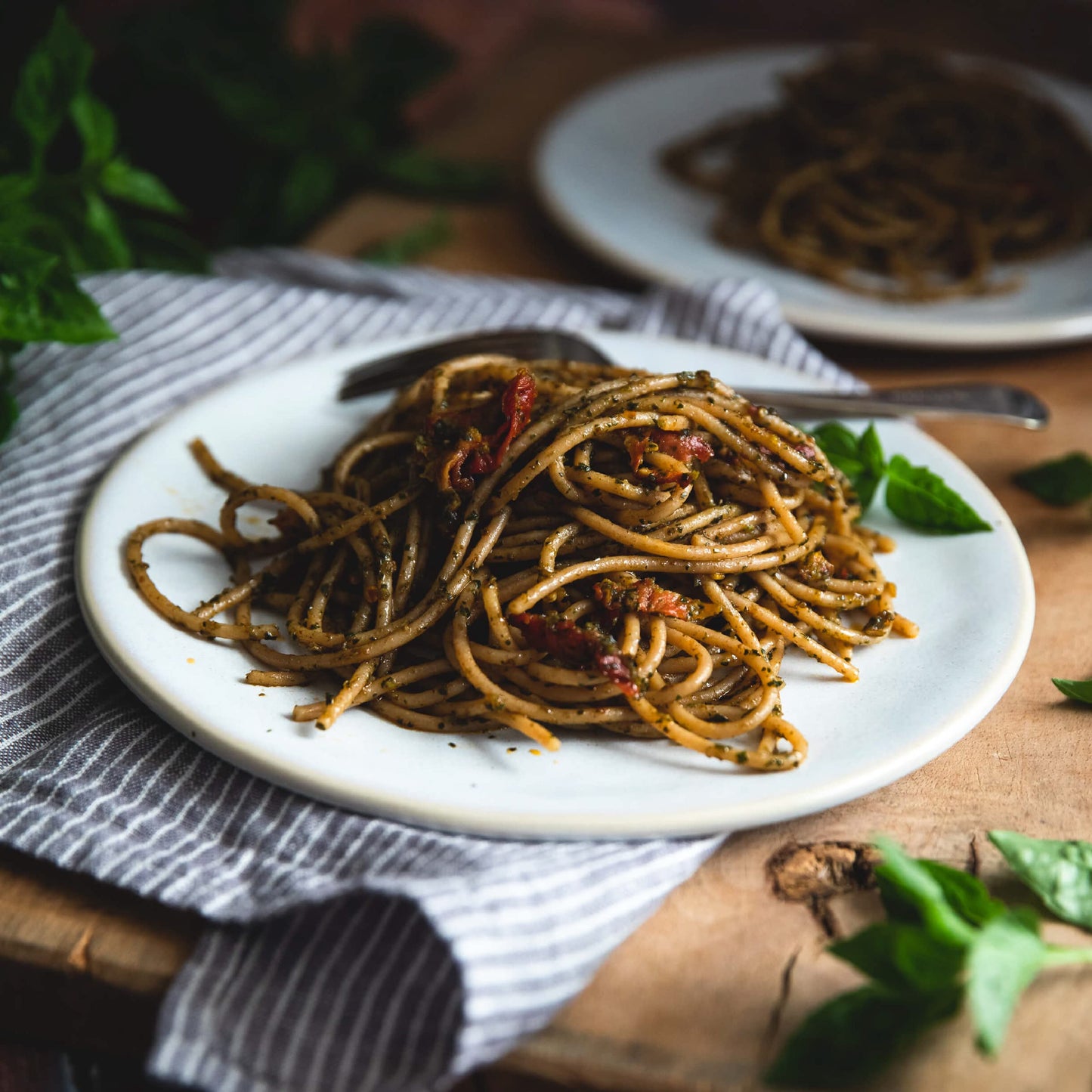 Bionaturae Spaghetti Pasta Noodles - Whole Wheat Pasta, Kosher Certified, High Protein, Non-GMO, USDA Certified, Whole Wheat Spaghetti, Spaghetti