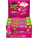 SOUR PATCH KIDS Bites Soft & Chewy Valentine's Day Candy, Bulk Candy, 12-1.8 oz Tubes