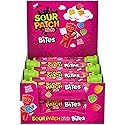SOUR PATCH KIDS Bites Soft & Chewy Valentine's Day Candy, Bulk Candy, 12-1.8 oz Tubes