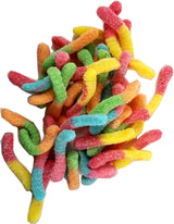 Sunrise Neon Gummy Sour Worms 1 Pound ( 16 OZ )