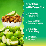 Magic Spoon High Protein Granola Low Sugar - 3 Pack, Apple Cinnamon - Low Carb Sugar Free Protein Snacks & Breakfast Food - Grain & Gluten Free