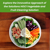 Solutions HOCL - Vegetable and Fruit Cleaner - 500Grams Pack