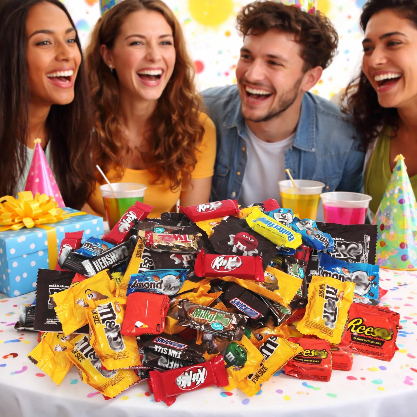 Assorted Chocolate Candy Variety Pack - Assorted Bulk Chocolate Mix - Individually Wrapped Party Chocolate Assortment - Chocolate For Every Occasion
