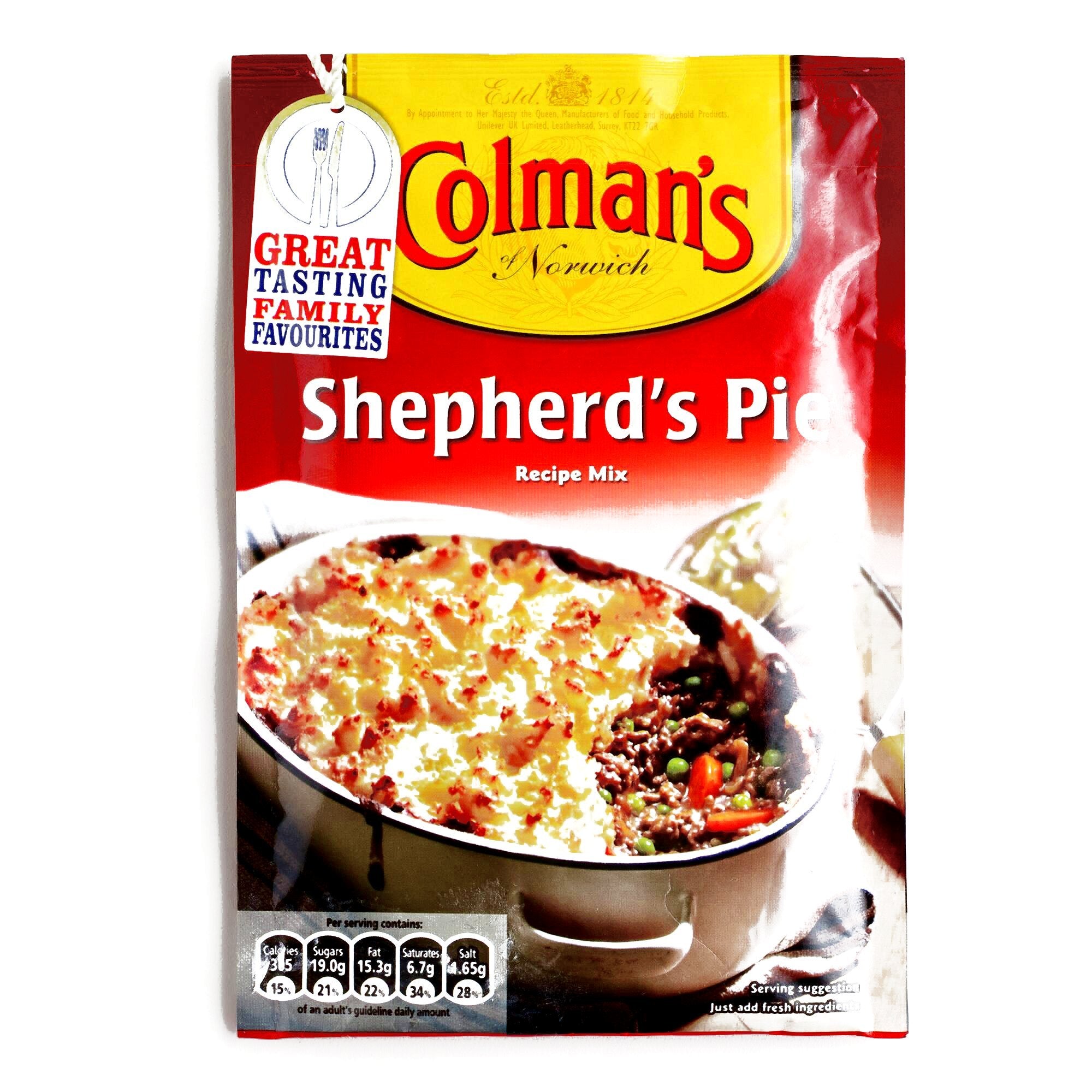 Colman's Shepherd's Pie 1.76 oz each (1 Item Per Order)
