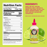 Tia Lupita Creamy Hot Sauce Piquin Lime | Gluten-Free, Non Dairy Made with Avocado Oil, No Added Sugar | 8 Ounce Squeeze Bottle (Pack of 2)