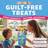 Zollipops Clean Teeth Pops Sugar Free Candy, Dye-Free Lollipops - Keto & Diabetic-Friendly, Dentist-Approved Treats for Kids (Blue Raspberry, 3.1 oz)