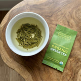 Wu Wei Living Organic Long Jing Green Tea, Loose Leaf, USDA Certified (32-Pack, 32, Count)