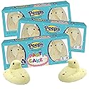 Birthday Party Cake Peeps, Marshmallow Chicks, Easter Basket Stuffers, 5 Count Chicks, Pack of 3