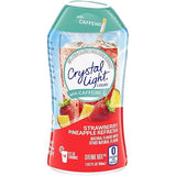 Crystal Light Strawberry Pineapple Liquid Energy Drink Mix with Caffeine, Sugar Free Water Enhancer, Naturally Flavored Beverage Mix, 1.62 Fluid Ounce