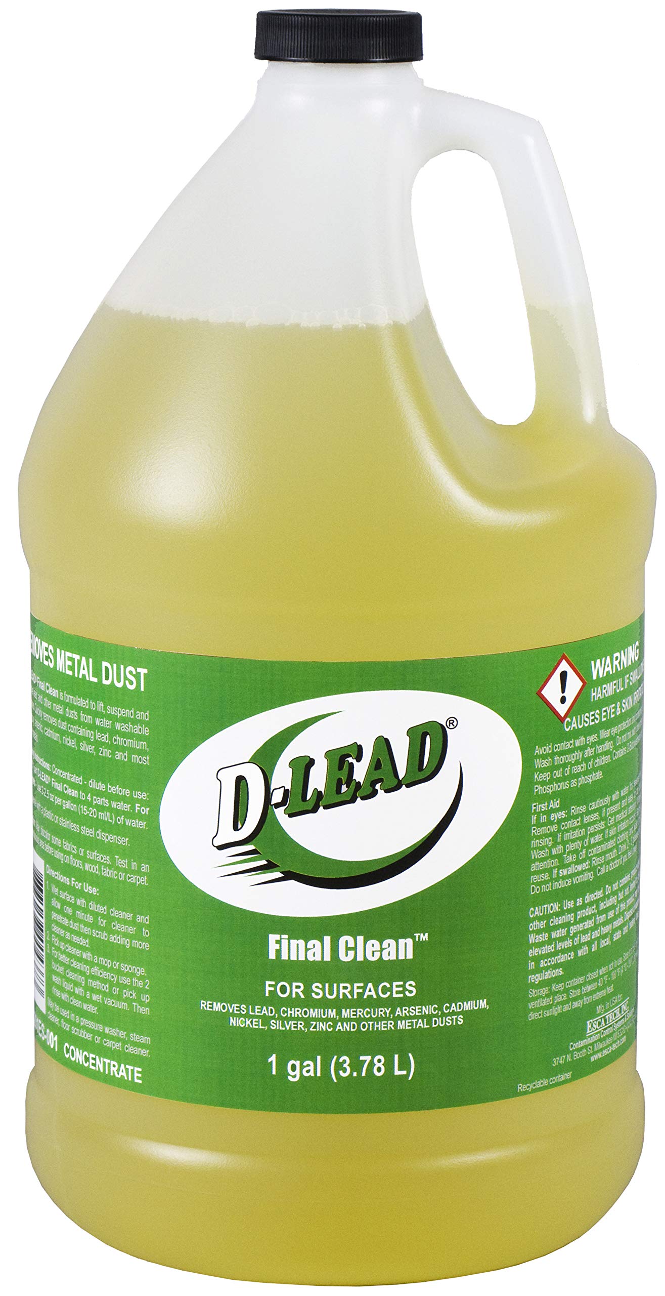 D-Lead Final Clean Decontamination Concentrate (1 Gallon), 2201ES-001
