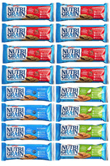 Nutrigrain Breakfast Bars Variety Pack, Healthy Snacks for Energy, Perfect for Kids' Lunch Boxes, Halloween Snack Boxes, and Pantry - 1.3 oz, 16 Bars