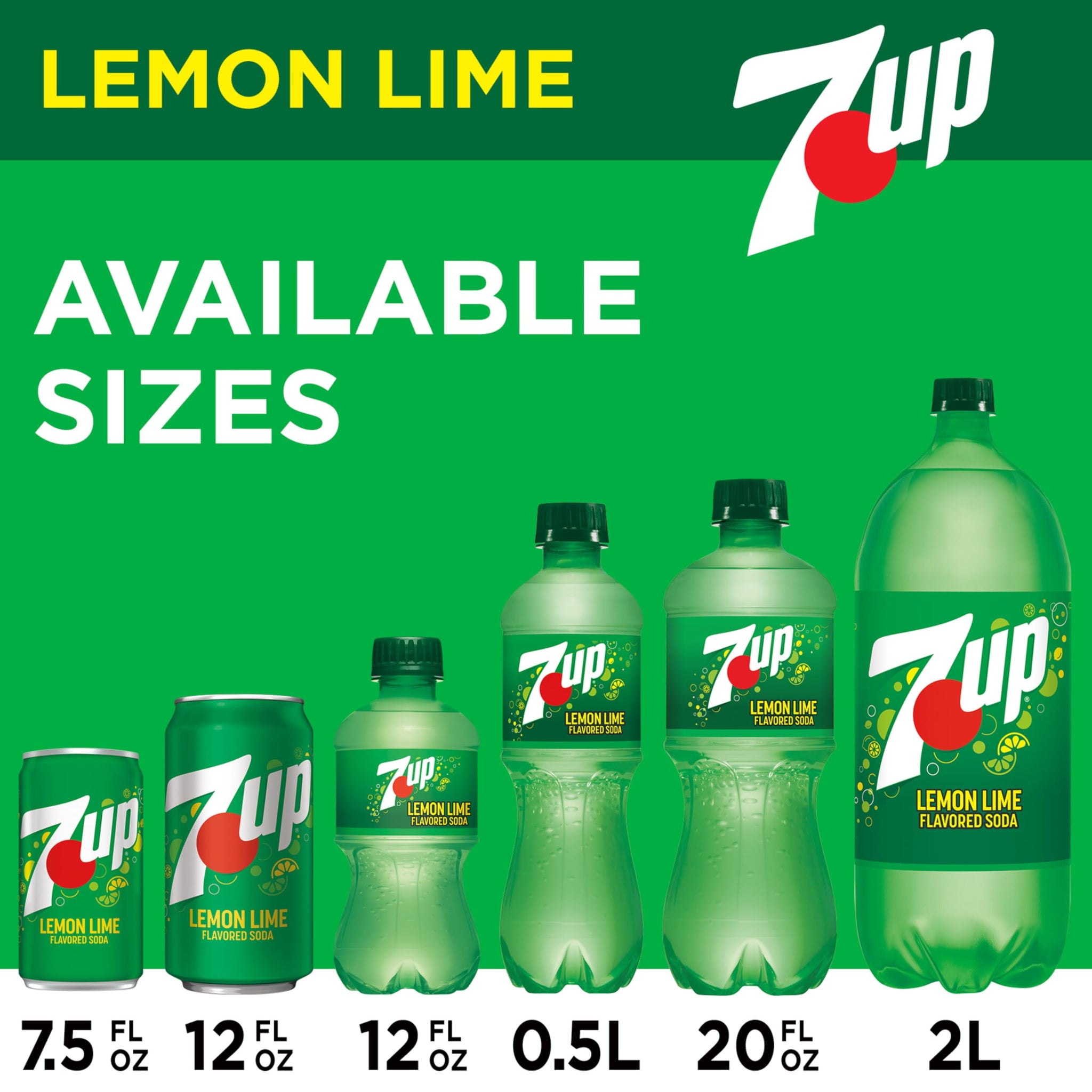 7-UP Soda Soft Drink, 12-Ounce (Pack of 24)
