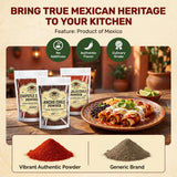 Chile Powder Ancho, Guajillo, Chipotle Variety Pack (4oz Each) - Dry Chili Pepper Powders for Traditional Mexican Cooking, Bold Flavors for Sauces
