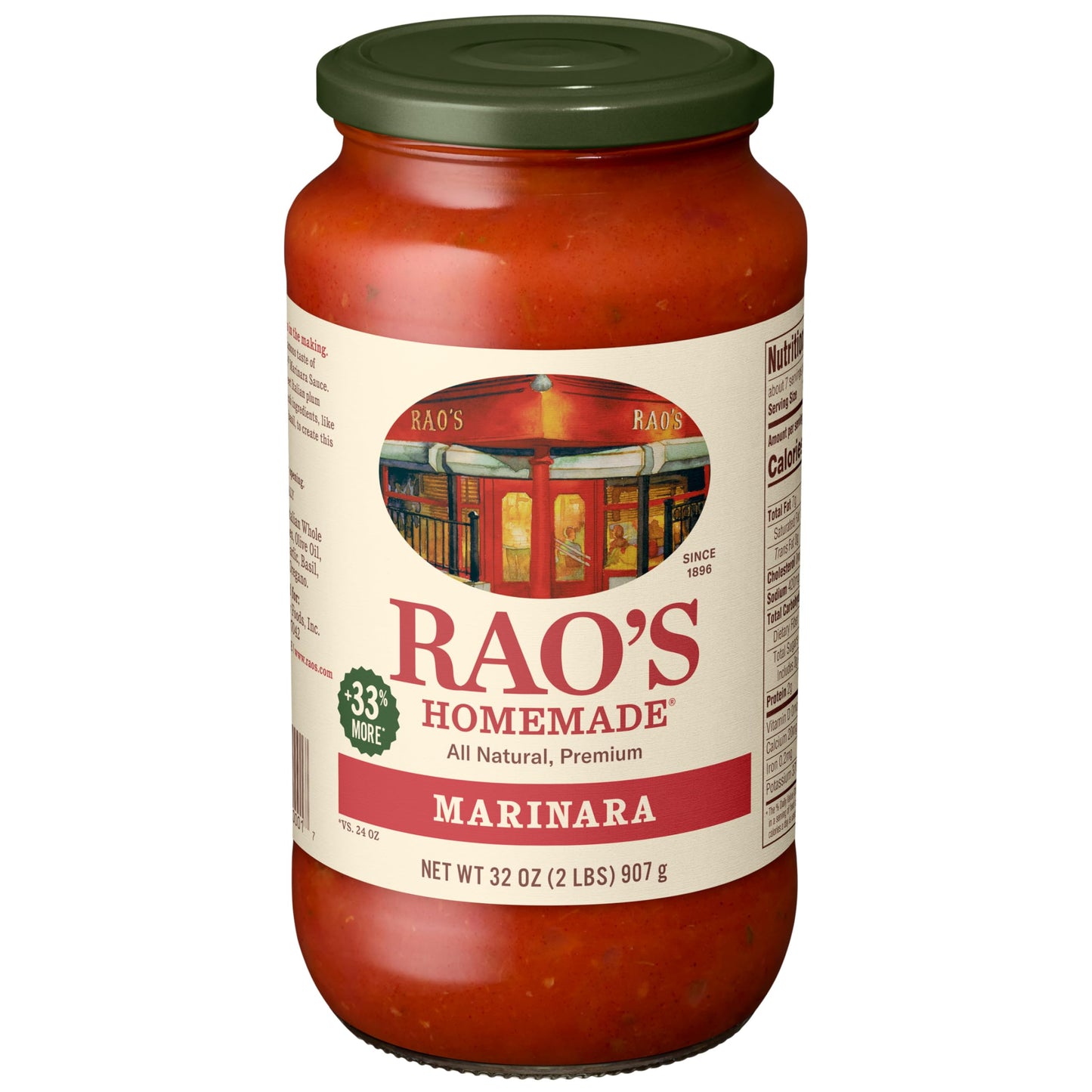 Rao's Homemade Marinara Sauce Made with Italian Tomatoes, 32 oz