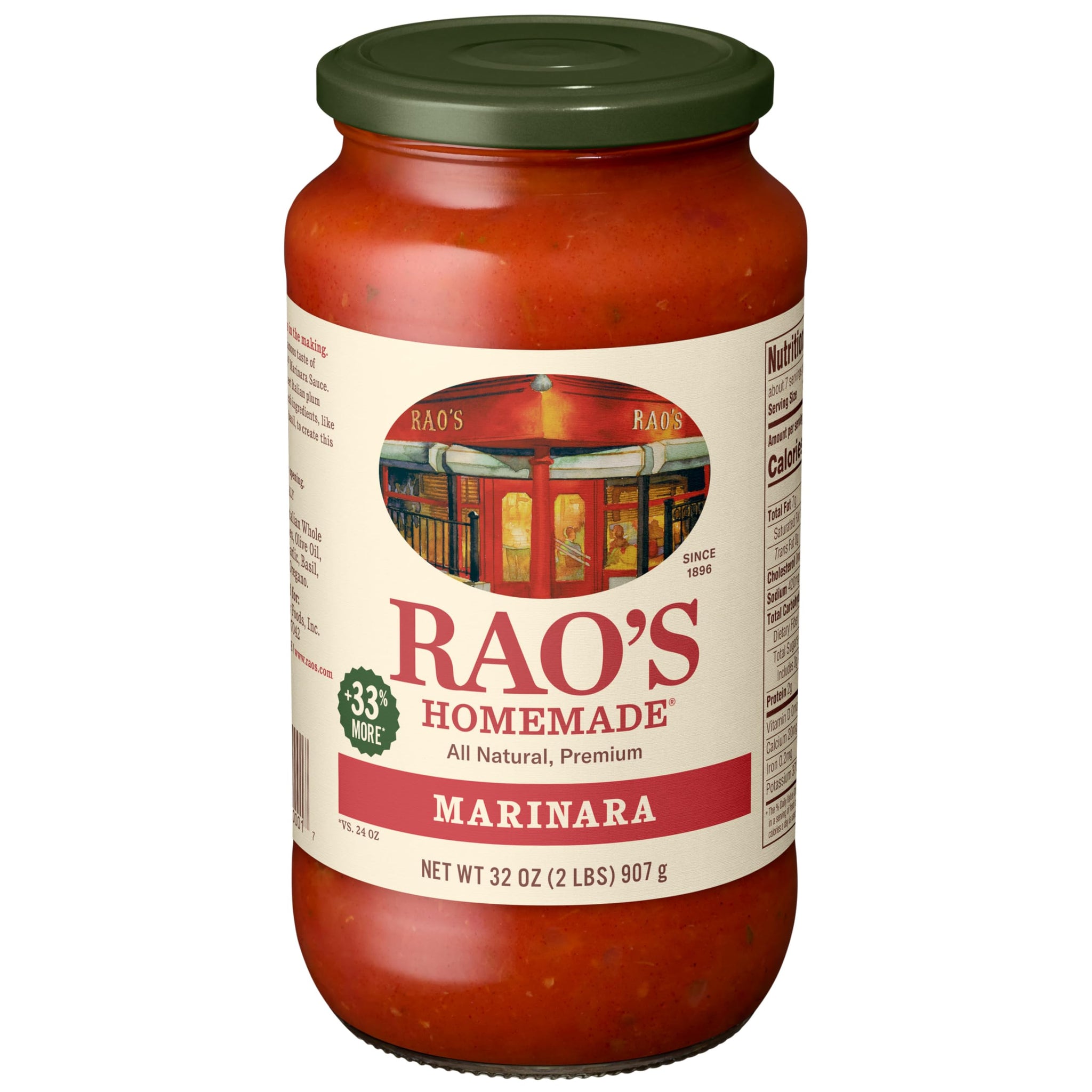Rao's Homemade Marinara Sauce Made with Italian Tomatoes, 32 oz
