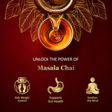 MALUTAR Premium Masala Chai (25 Discs) - Bold Mix of Black Tea and Spices - Ethically Sourced, Biodegradable, Non-Chlorinated, No Additives