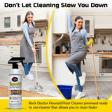 Flooraid+ Hard Floor Cleaner, Multi-Surface Formula for Tile, Stone, Laminate, and Granite, 24 oz, Cleaning 1 Pk