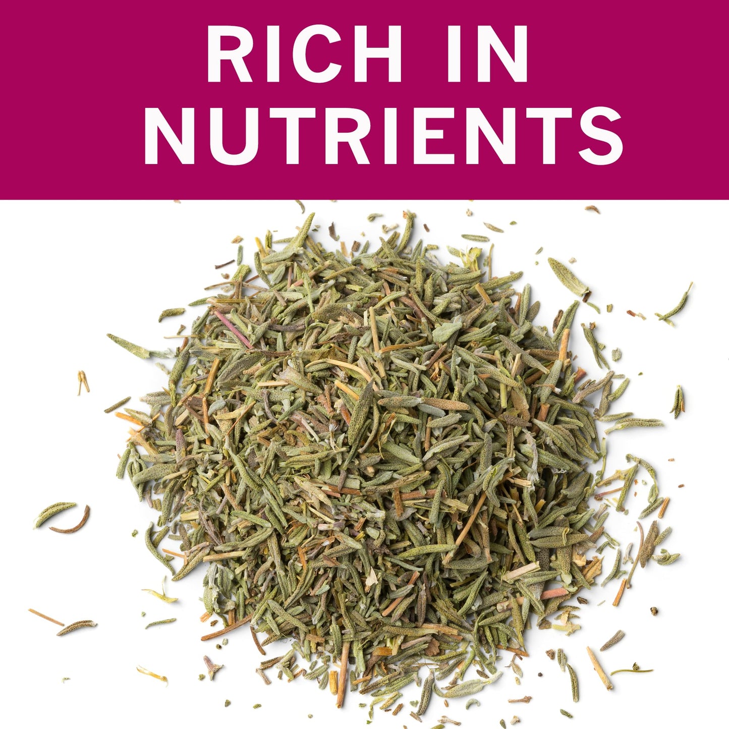 SPICES VILLAGE Rosemary Dried, Rosemary Herbs Dried, Cut & Sifted Pure Mediterranean Seasoning - Kosher, Gluten Free, Vegan, Non GMO, Resealable Bulk