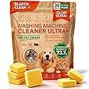 BLASTIX Washing Machine Cleaner 30 Tablets, Formulated for Pet Owners, Deep Cleaning for Front & Top Loader HE Laundry Machine, Extra 73.7%
