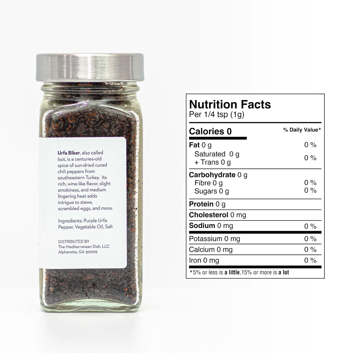 The Mediterranean Dish Urfa Biber - Rich, Smoky, Wine-Like Chili Flakes for Cooking and Grilling - Gourmet Chef Essential - Rustic Old World Seasoning