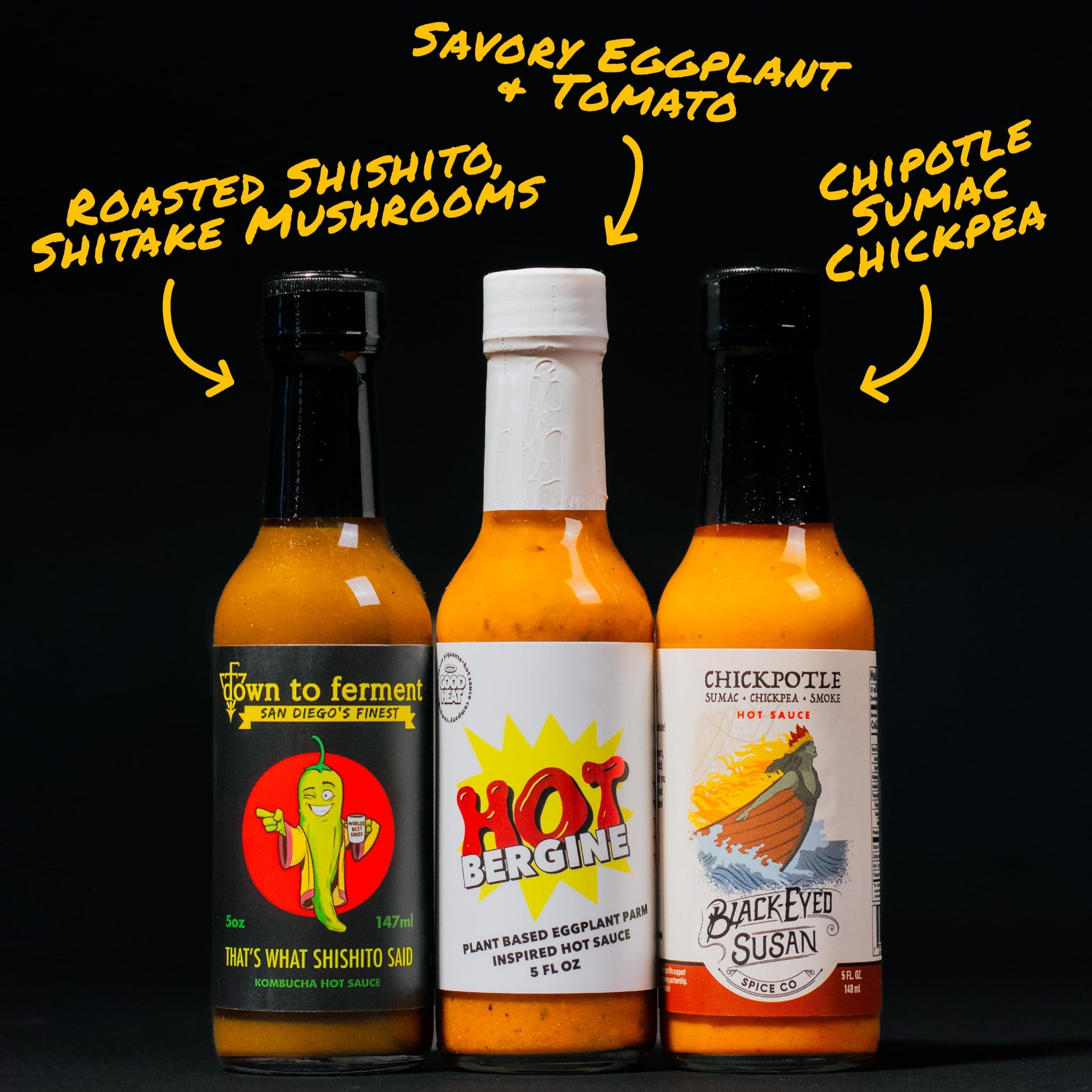 Hot Ones Hot Sauce Challenge Set - Season 30 Warmup - Hot Sauces Gift Set - Variety Pack - Made with Natural Ingredients - Unique Small Batch Sampler