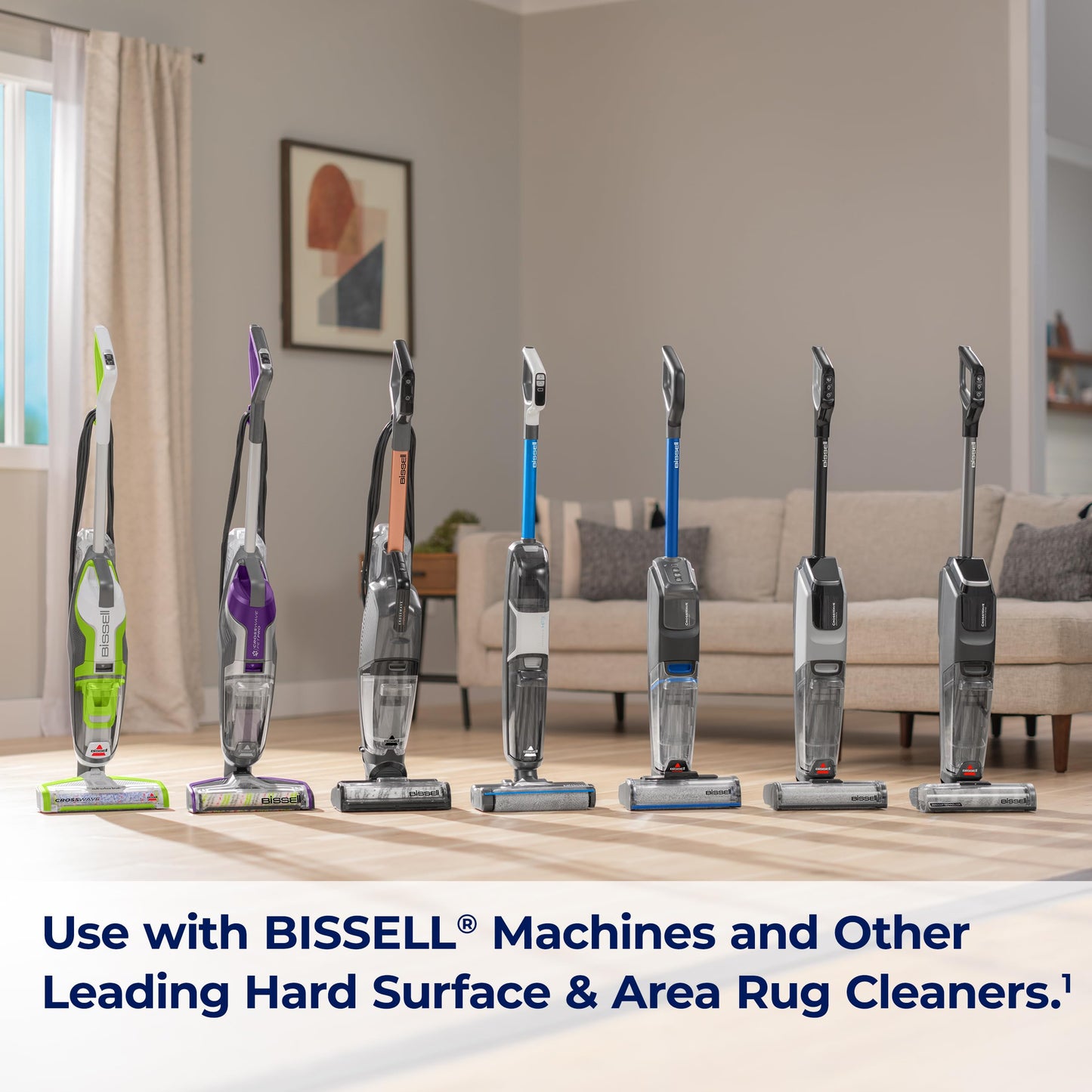 Bissell® Multi-Surface with Febreze + Gain, 34451, 64 oz, Safe of Sealed Hard Floors and Area Rugs, Dissolves Dirt, Grime, and Tough Sticky Messes
