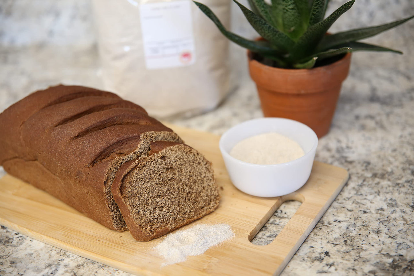 Kauffman Orchards Dark Rye Flour In Bulk, Fiber Rich For Homemade Bread, 40 Lb. Case