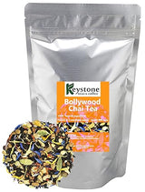 Bollywood Chai - Chai spiced tea 16 Oz (160 Cups) Natural Ingredients: Ginger, Cardamom, Cinnamon, Clove blend as per authentic recipe. (16 Oz)