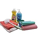 Dorm Room All Inclusive Kitchen Cleaning Kit comes with Dish soap, Sponges, Soap Hand Wash & More