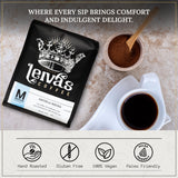 Leiva’s Medium Roast Ground Coffee (8 Oz) - Freshly Roasted, Single Origin Guatemalan Beans - Abuela Reina Coffee Grounds w/Vanilla, Blueberries