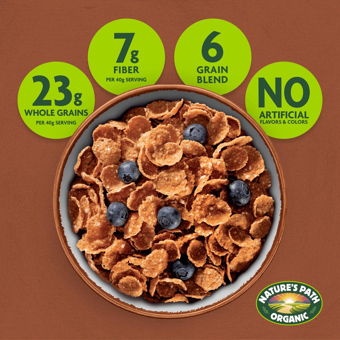 Nature's Path, Heritage Heirloom Whole Grains Cereal, 13.25 oz