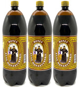 Ukrainian Monastery "Monastyrskiy" Kvas Rye Bread Drink with Honey 67.6 fl oz / 2L - Pack of 3