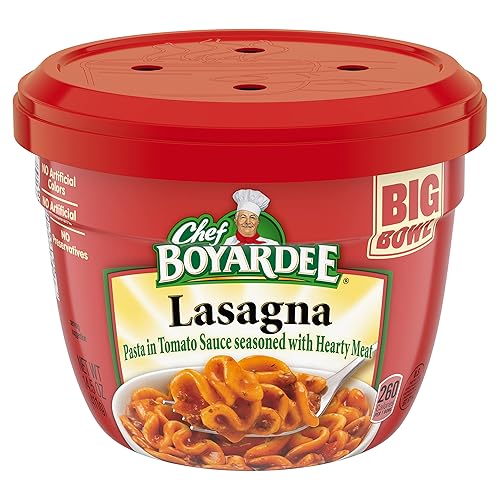 Chef Boyardee Lasagna, Pasta in Chunky Tomato Sauce Seasoned with Meat, 14.5 oz