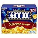 Act II Xtreme Butter Microwave Popcorn, 2.75 oz., 12-Count Bags