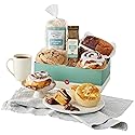 Wolferman's Bakery Sampler Box, Pastry Box With Baked Goods, Sweet Treats Gift Basket, English Muffins, Cinnamon Roll, Scone, Loaf Cake, Ground